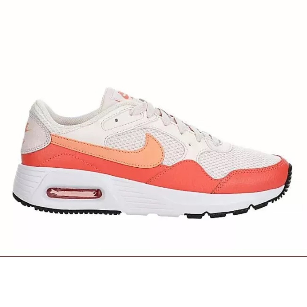 Nike Women's Air Max Training Sneakers in Cream and Coral